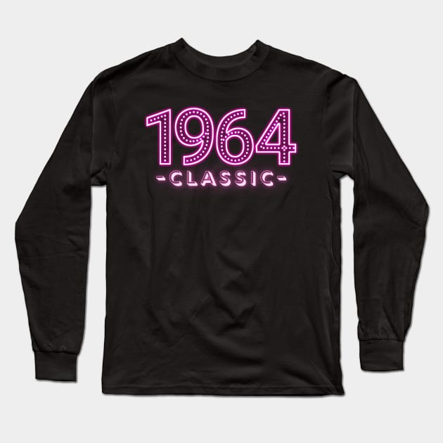 1964 CLASSIC Long Sleeve T-Shirt by Blended Designs